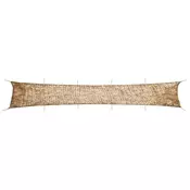 Vidaxl vidaXL Kamuflažna mreža z torbo za shranjevanje 1038 x 137 cm peščeno rjava