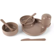 Dantoy Tiny Bio Dinner Giftset jedilni set Mocca