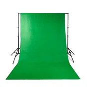 Nedis Komplet ozadij Foto Studio 1 90 x 2 95 m Priložena potovalna torba Priložen stojalo Črna 1 kos
