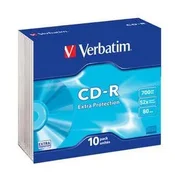 Verbatim CD-R(10 pakiranj)Slim/EP/DL/52x/700MB
