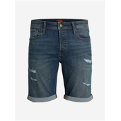 Jack & Jones Rick Mens Blue Denim Shorts - Men