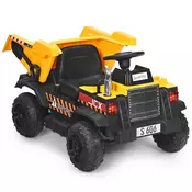 Northio 12V otroški traktor z električno lopato in daljinskim upravljalnikom za otroke 3-8 let