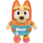 Plišasta igrača Bluey - Bingo Baby s plenico - 25 cm (90335)