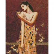 Rayher. Diamantni mozaik, In the arms of butterfly , 40x50 cm