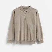Reserved - Pamucna polo majica dugih rukava