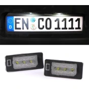 Mstyling LED osvetlitev registrske tablice z ohišjem BMW E90 / F30 / F32 / E39 / E60 / F10 / X3 / X5 / X6
