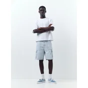 Pull&Bear Kargo kavbojke svetlo modra