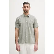 Barbour srajca moška z lanom Shirt Dept - Summer