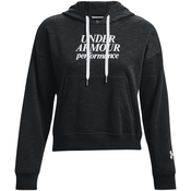 Under Armour Essential Script Hoodie-BLK