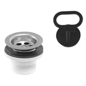 Novaservis - 5/4 plasticni ventil za sudoper 439,P