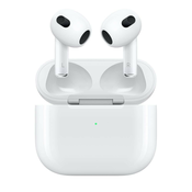 Apple AirPods (3rd generation) AirPods, True Wireless Stereo (TWS), Pozivi/glazba, 46,47 g, Slušalice, Bijelo