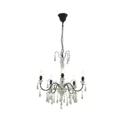 Eglo 33011 - Lestenec na verigi 5xE14/40W/230V