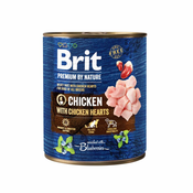 Brit BRIT Premium by Nature Piščanec s srčki - mokra hrana za pse - 800 g