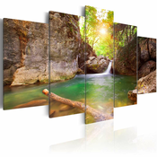 Slika - A crystal clean lake 200x100