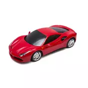 shumee Ferrari 488 GTB avtomobil na daljinsko upravljanje v merilu 1:24 Rastar 76000, rdeč
