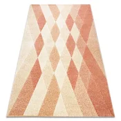 eoshop Preproga FEEL 5674/17911 Diamonds Bež/terakota ( - Velikost: 140x190 cm)