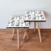 Hanah Home Set klub stocica 2Shp400, 2 komada, Beli
