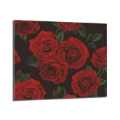 shumee Steklena zaščita za kuhalno ploščo 60x52 Roses