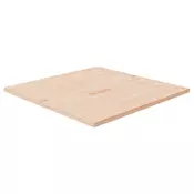 Vidaxl vidaXL Kvadratna mizna plošča 80x80x2,5 cm neobdelan hrastov les