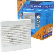 home Aspirator ugradbeni za ventilaciju sa timerom, 158x158mm – EV 100/T