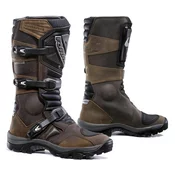 Motociklisticke cizme Forma Adventure DRY smede