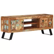TV ormaric 112 x 30 x 45 cm od masivnog obnovljenog drva