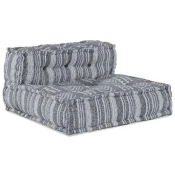 Modularna sofa Sivi Print 70 x 70 x 56 cm Tkanina