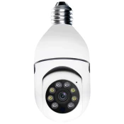 Escam Kamera za video nadzor, detektor pokreta, 4Mpixel, E27, WiFi - PR001