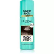 LOréal Paris Magic Retouch sprej za trenutno prekrivanje izrasle kose nijansa Dark Brown 75 ml