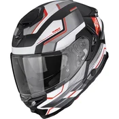 Scorpion EXO-GT SP Air Arkon integralna motociklisticka kaciga mat crno-srebrno-crvena