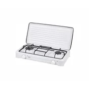 MPM Smile KN-02/1K plinsko kuhalo s 2 plamenika, 3,9 kW, G30 37 mbar – bela