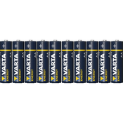 VARTA ALKALNE BATERIJE VARTA, TIPA AA, 1,5 V, 10 KOSOV, MIGNON, LR06, LR6, AAB4E, AM3, M, MN1500