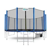 INLEA PREMIUM Jump Trampolin 500 cm z zunanjo zaščitno mrežo - moder