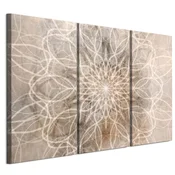 shumee Slika na italijanskem platnu 90 x 60 cm triptih - boho stil - ozadja in vzorci Slika na italijanskem platnu 120 x 80 cm triptih - boho stil - ozadja in vzorci