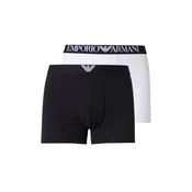 Emporio Armani Boksarice črna/bela
