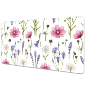 Decormat Podloga za pisalno mizo Polne Stokrotki 120x60 cm