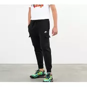 NIKE Športne hlače CLUB, črna