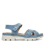 Sandali Comfortabel 710223-55 Svetlo modra