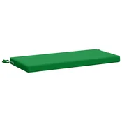 Vidaxl Blazina za klop SOEST 100% poliester Zelena 60 x 40 x 5 cm