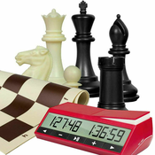 Tournament set Roll-Up Plus DGT 2500 2xQTournament set Roll-Up Plus DGT 2500 2xQ