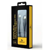 GEM Gembird GMB Audio CC-USB2S-CMCM-1.5M-BK USB cable USB 2.0 USB C Black