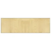 Tepih pravokutni svijetli prirodni 60 x 200 cm od bambusa