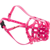 Nagobčnik COLORI, velikost 1, škotski ovčar, avstralski ovčar in podobne pasme - Lady-Pink
