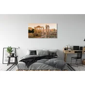 tulup.si Slika na akrilnem steklu Rim rimski forum sunrise 125x50 cm 4 obešalnika