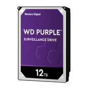 WD HDD 12TB 256MB 7200rpm WD121PURZ purple