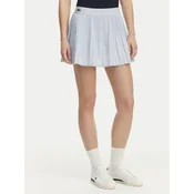 Lacoste Teniško krilo JF9990 Svetlo modra Regular Fit