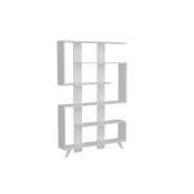 Hanah Home Polica za knjige Rain White 120x162x20cm, Bela