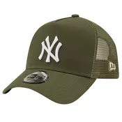 New York Yankees New Era A-Frame Trucker Tonal Mesh Khaki kapa