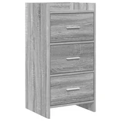 Kreveta Siva Sonoma 40 x 36 x 80 cm Konstruirano drvo