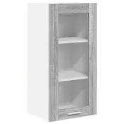 Vidaxl Viseča omarica Siva Sonoma 40 x 31 x 80 cm Konstruiran les